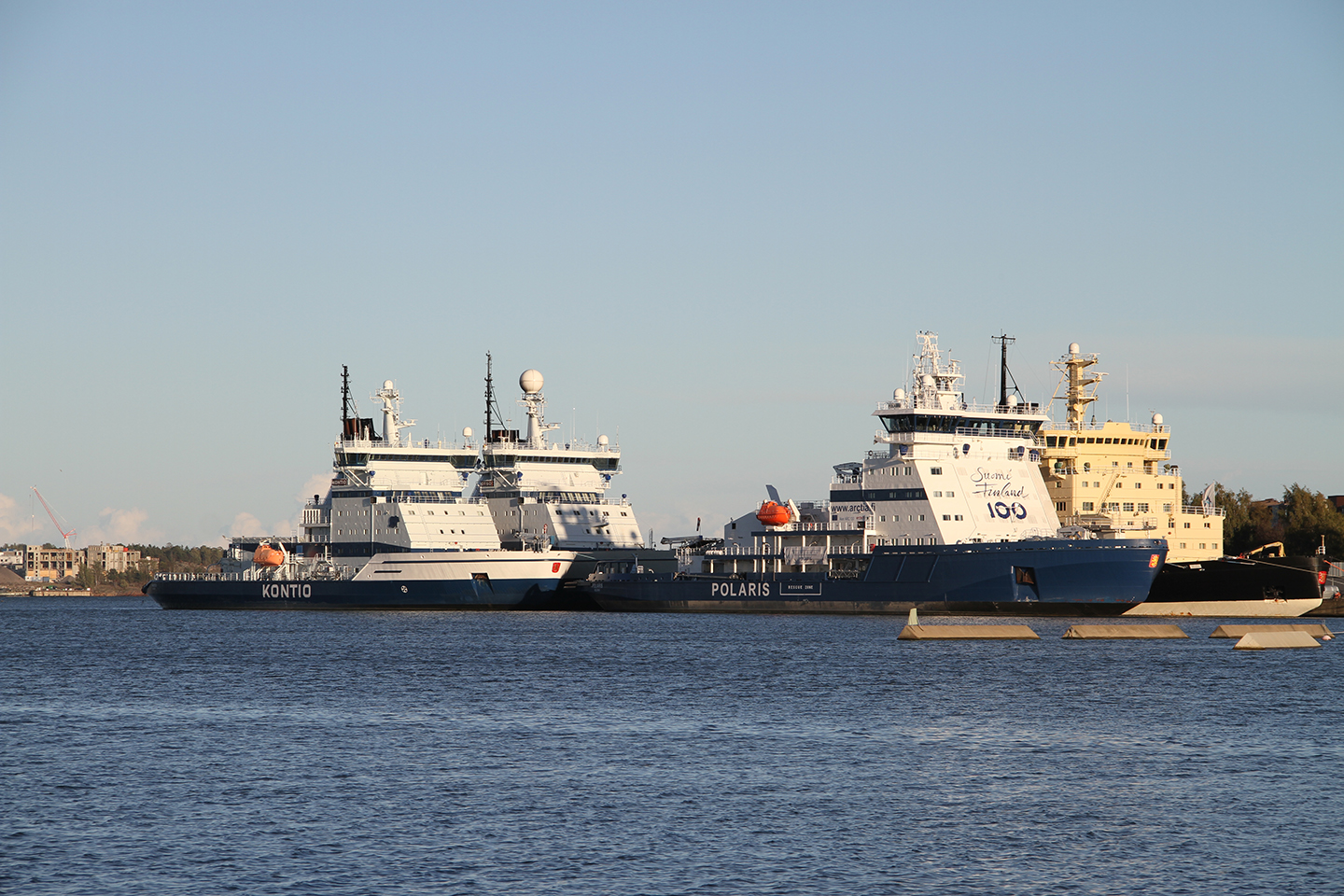 Icebreaker at Katajanokka