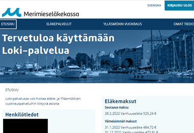 Cover page of Loki online service